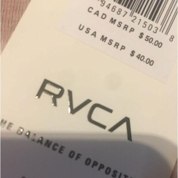 RVCA small tie dyed short sleeve shirt - Picture 4 of 4